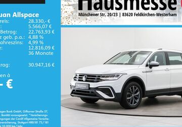 VW Tiguan 121.787 km 28.330 &euro; Feldkirchen/Westerham 83620