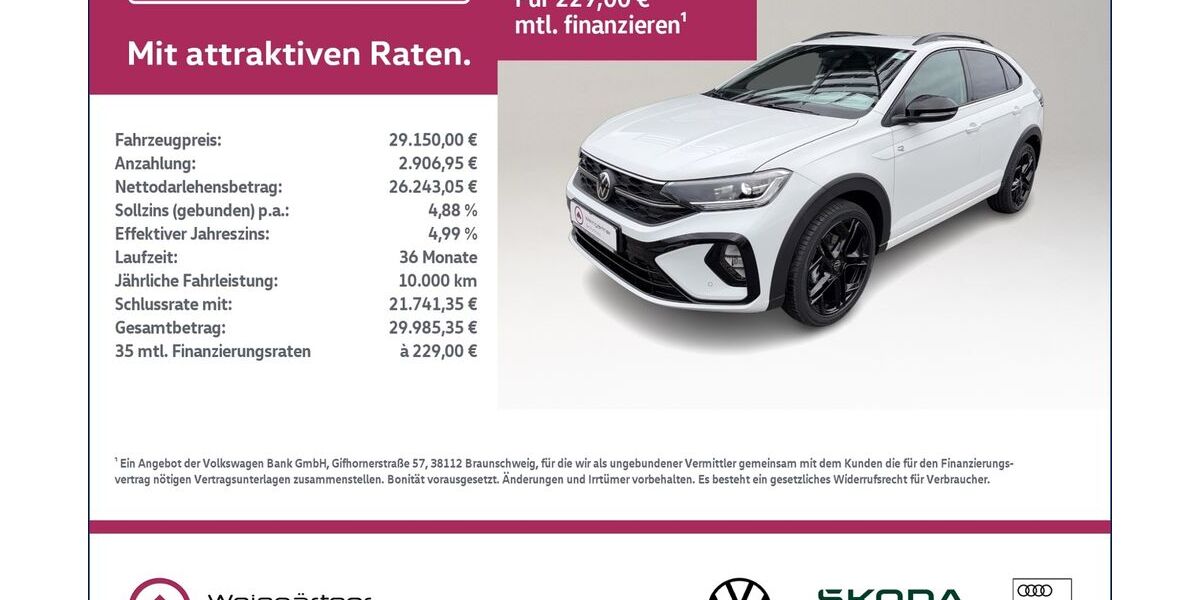 VW Taigo 2.650 km 29.150 &euro; Miesbach 83714