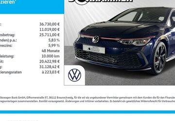 VW Golf 15.990 km 36.120 &euro; Bad Aibling 83043