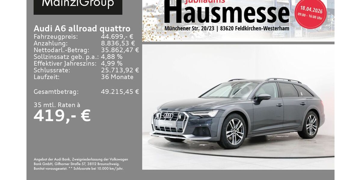 Audi A6 21.300 km 44.699 &euro; Feldkirchen/Westerham 83620