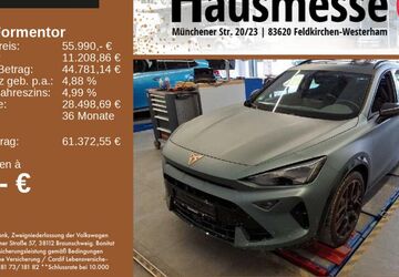 Cupra Formentor 20.262 km 55.990 &euro; Feldkirchen/Westerham 83620