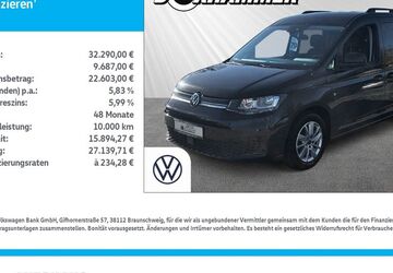 VW Caddy Maxi 38.331 km 31.280 &euro; Bad Aibling 83043