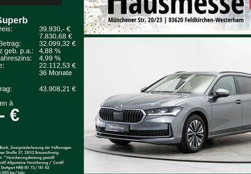Skoda Superb 28.200 km 39.930 &euro; Feldkirchen/Westerham 83620