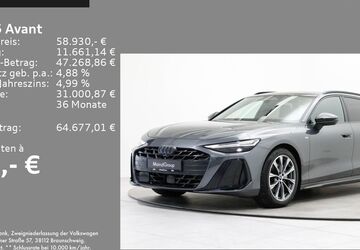 Audi A6 6.200 km 58.930 &euro; Feldkirchen/Westerham 83620