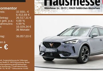 Cupra Formentor 38.807 km 32.930 &euro; Feldkirchen/Westerham 83620