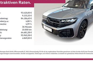 VW Touareg 3.800 km 93.420 &euro; Miesbach 83714