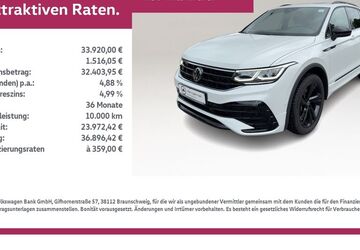 VW Tiguan 97.800 km 33.920 &euro; Miesbach 83714