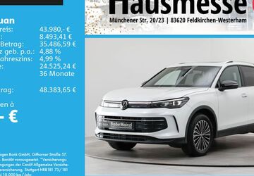 VW Tiguan 21.880 km 43.980 &euro; Feldkirchen/Westerham 83620