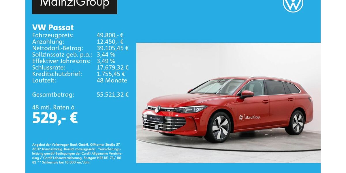 VW Passat 11.754 km 42.930 &euro; Feldkirchen-Westerham 83620