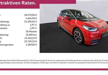 VW ID.3 47.600 km 28.970 &euro; Miesbach 83714