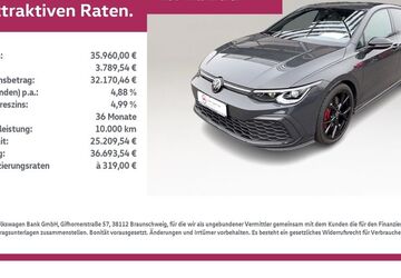 VW Golf 15.900 km 35.960 &euro; Miesbach 83714