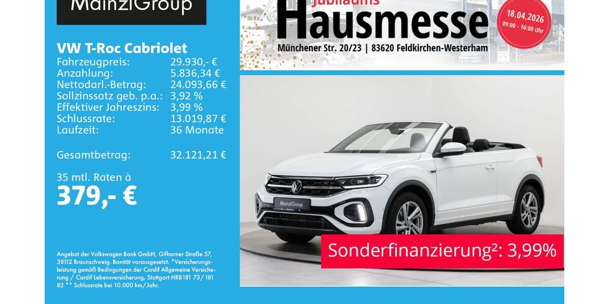 VW T-Roc 20.200 km 29.930 &euro; Feldkirchen/Westerham 83620