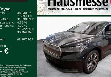 Skoda Enyaq 26.400 km 38.930 &euro; Feldkirchen/Westerham 83620