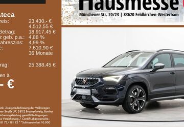 Cupra Ateca 116.517 km 23.430 &euro; Feldkirchen/Westerham 83620