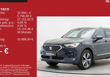 Seat Tarraco 50.600 km 32.850 &euro; Feldkirchen/Westerham 83620