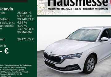 Skoda Octavia 36.400 km 25.930 &euro; Feldkirchen/Westerham 83620