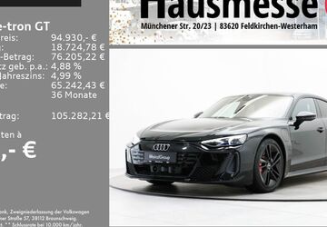 Audi e-tron GT 2.500 km 94.930 &euro; Feldkirchen/Westerham 83620