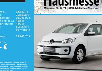 VW up! 43.868 km 12.530 &euro; Feldkirchen/Westerham 83620