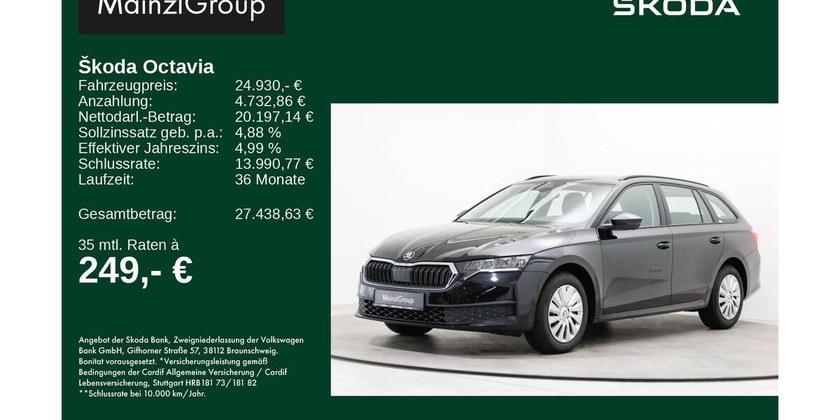 Skoda Octavia 25.300 km 24.930 &euro; Feldkirchen/Westerham 83620