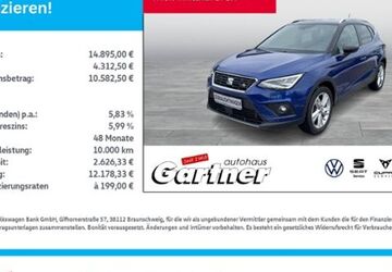 Seat Arona 110.843 km 14.895 &euro; Eiselfing 83549