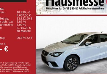 Seat Ibiza 7.400 km 18.430 &euro; Feldkirchen/Westerham 83620