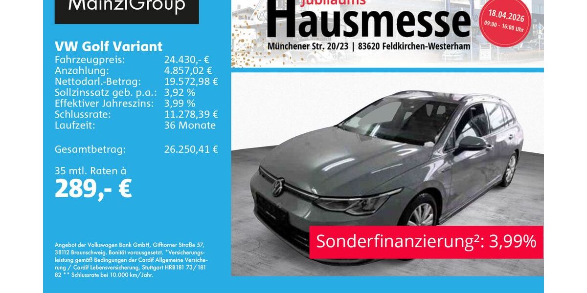 VW Golf 62.000 km 24.430 &euro; Feldkirchen/Westerham 83620