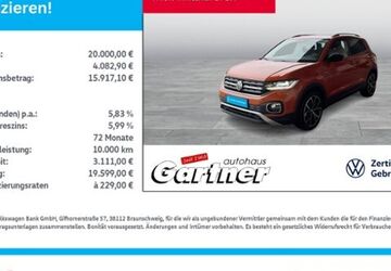 VW T-Cross 10.394 km 18.495 &euro; Eiselfing 83549