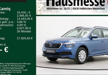 Skoda Kamiq 39.620 km 16.430 &euro; Feldkirchen/Westerham 83620