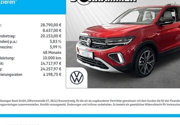VW T-Cross 14.490 km 27.740 &euro; Bad Aibling 83043