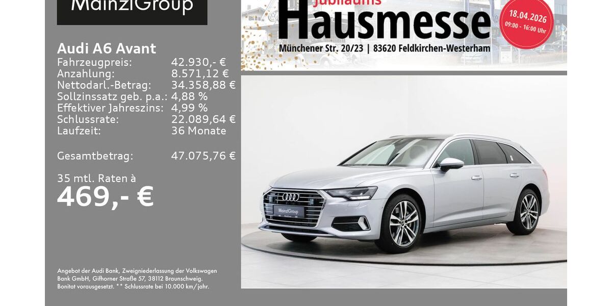 Audi A6 43.100 km 42.930 &euro; Feldkirchen/Westerham 83620