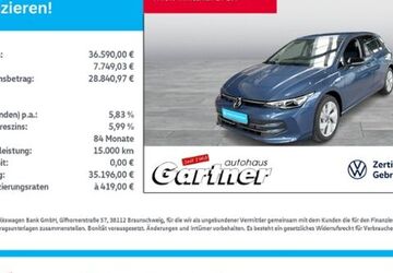 VW Golf 1.700 km 36.590 &euro; Eiselfing 83549
