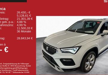 Seat Ateca 37.200 km 26.430 &euro; Feldkirchen/Westerham 83620
