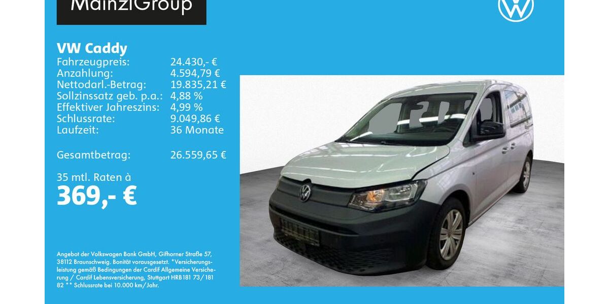 VW Caddy 47.300 km 24.430 &euro; Feldkirchen/Westerham 83620