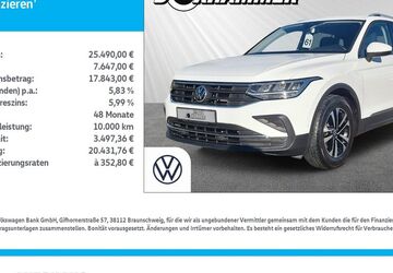 VW Tiguan 56.223 km 24.880 &euro; Bad Aibling 83043