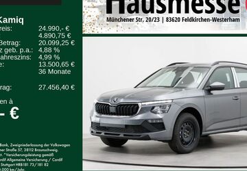 Skoda Kamiq 7.500 km 24.990 &euro; Feldkirchen-Westerham 83620