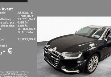 Audi A4 39.110 km 28.930 &euro; Feldkirchen/Westerham 83620