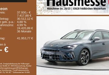 Cupra Leon 8.630 km 37.930 &euro; Feldkirchen/Westerham 83620