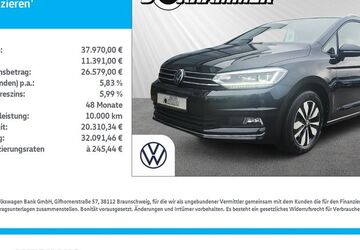 VW Touran 18.160 km 37.970 &euro; Bad Aibling 83043