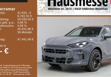 Cupra Terramar 20.000 km 42.930 &euro; Feldkirchen/Westerham 83620