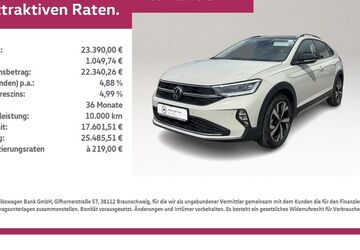VW Taigo 19.900 km 23.390 &euro; Miesbach 83714