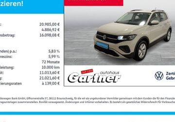 VW T-Cross 5.166 km 20.985 &euro; Eiselfing 83549