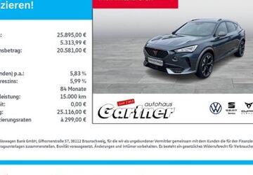 Cupra Formentor 45.838 km 25.895 &euro; Eiselfing 83549