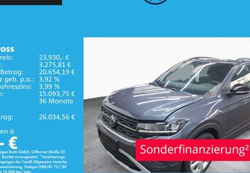 VW T-Cross 17.600 km 23.930 &euro; Feldkirchen/Westerham 83620