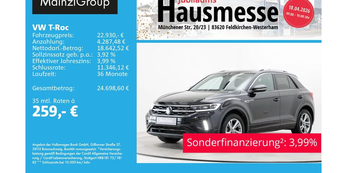 VW T-Roc 46.500 km 22.930 &euro; Feldkirchen/Westerham 83620