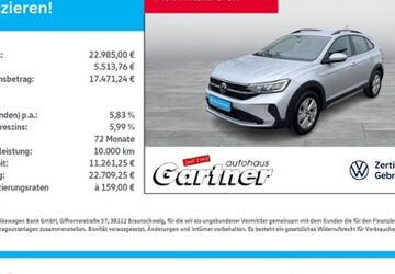 VW Taigo 4.403 km 22.985 &euro; Eiselfing 83549
