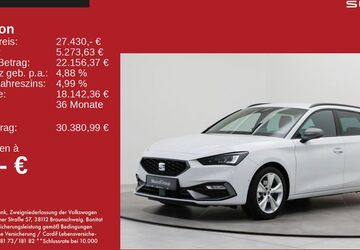 Seat Leon 16.700 km 27.430 &euro; Feldkirchen/Westerham 83620