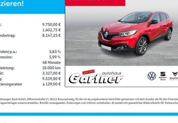 Renault Kadjar 174.132 km 9.750 &euro; Eiselfing 83549