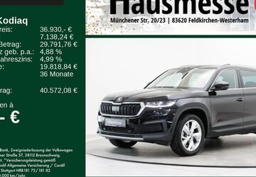Skoda Kodiaq 52.983 km 36.930 &euro; Feldkirchen/Westerham 83620