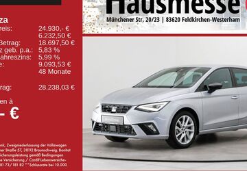 Seat Ibiza 8.339 km 24.930 &euro; Feldkirchen/Westerham 83620