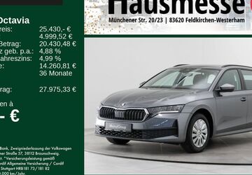 Skoda Octavia 17.500 km 25.430 &euro; Feldkirchen/Westerham 83620